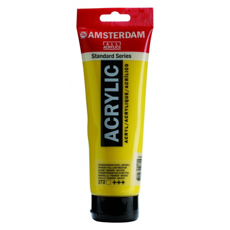 TALENS ΧΡΩΜΑΤΑ ΑΚΡΥΛΙΚΑ AMSTERDAM 120ml TRANP.YLW MED N.272