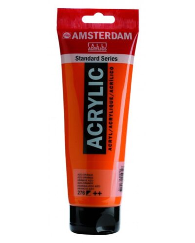 TALENS ΧΡΩΜΑΤΑ ΑΚΡΥΛΙΚΑ AMSTERDAM 120ml AZO ORANGE N.276