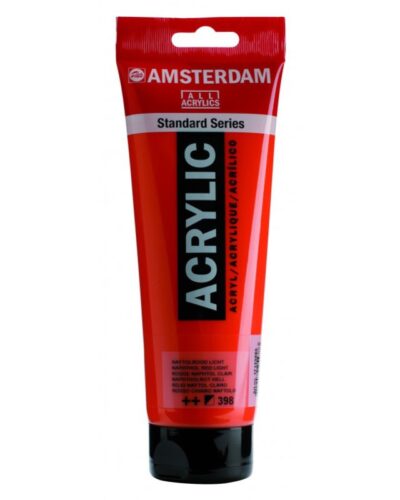 TALENS ΧΡΩΜΑΤΑ ΑΚΡΥΛΙΚΑ AMSTERDAM 120ml NAPH.RED LT N.398