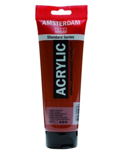 TALENS ΧΡΩΜΑΤΑ ΑΚΡΥΛΙΚΑ AMSTERDAM 120ml BURNT SIENNA N.411