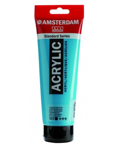 TALENS ΧΡΩΜΑΤΑ ΑΚΡΥΛΙΚΑ AMSTERDAM 120ml TURQ.BLUE N.522
