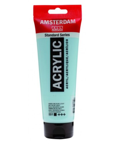 TALENS ΧΡΩΜΑΤΑ ΑΚΡΥΛΙΚΑ AMSTERDAM 120ml SKY BLUE LT N.551