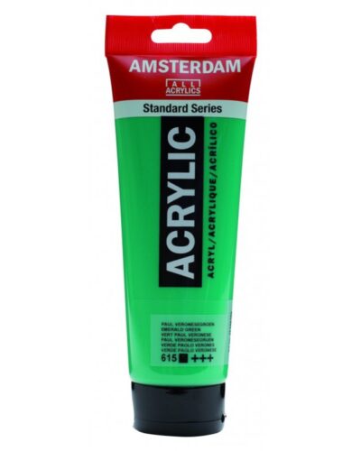 TALENS ΧΡΩΜΑΤΑ ΑΚΡΥΛΙΚΑ AMSTERDAM 120ml EMERALD GREEN N.615