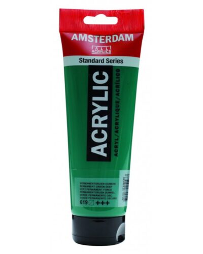 TALENS ΧΡΩΜΑΤΑ ΑΚΡΥΛΙΚΑ AMSTERDAM 120ml PERM. GREEN DP N.619