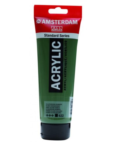 TALENS ΧΡΩΜΑΤΑ ΑΚΡΥΛΙΚΑ AMSTERDAM 120ml OLIVE GREEN DP N.622