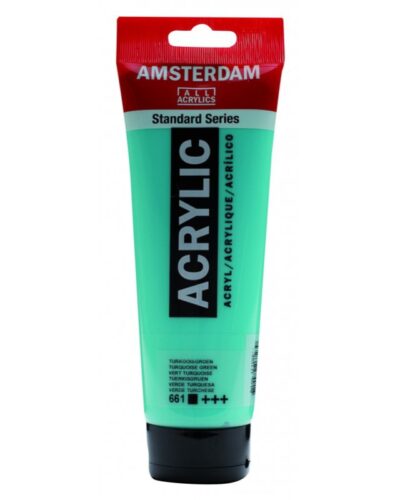 TALENS ΧΡΩΜΑΤΑ ΑΚΡΥΛΙΚΑ AMSTERDAM 120ml TURQ. GREEN N.661