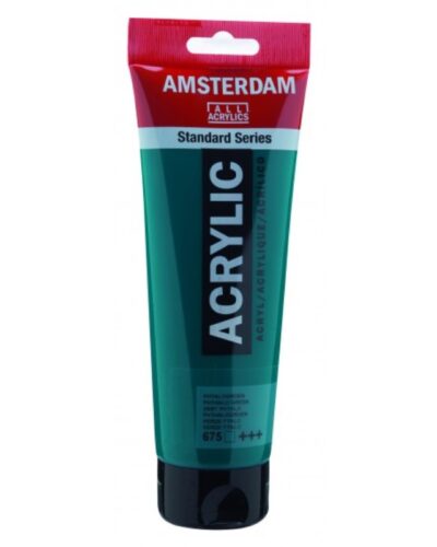 TALENS ΧΡΩΜΑΤΑ ΑΚΡΥΛΙΚΑ AMSTERDAM 120ml PHTH. GREEN N.675