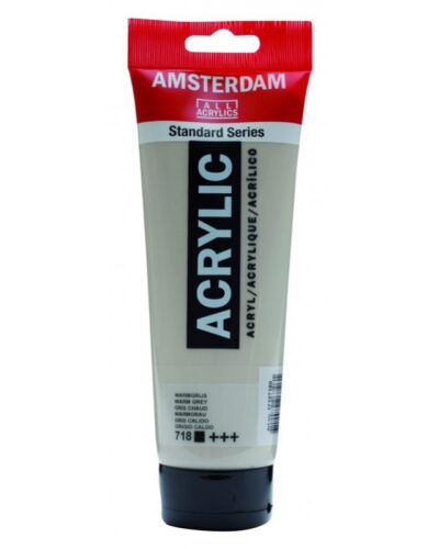 TALENS ΧΡΩΜΑΤΑ ΑΚΡΥΛΙΚΑ AMSTERDAM 120ml WARM GREY N.718