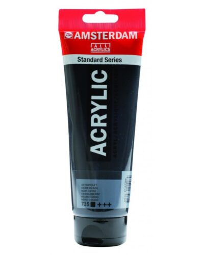 TALENS ΧΡΩΜΑΤΑ ΑΚΡΥΛΙΚΑ AMSTERDAM 120ml OXIDE BLACK N.735