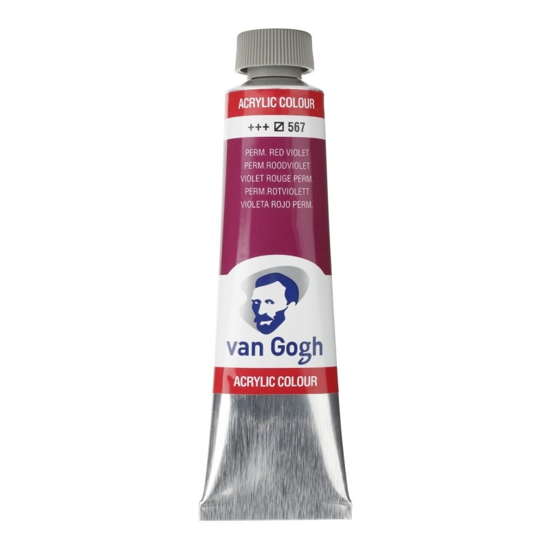 TALENS ΧΡΩΜΑΤΑ ΑΚΡΥΛΙΚΑ 40ml PERMANENT RED VIOLET No 567