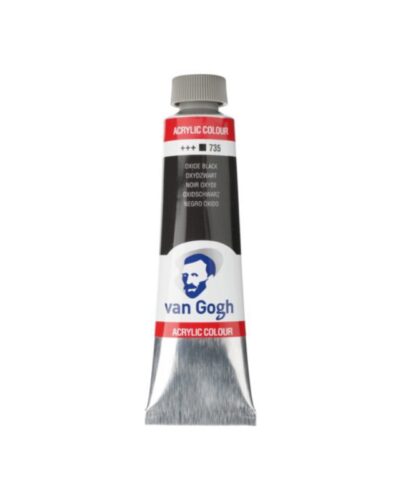 TALENS ΧΡΩΜΑΤΑ ΑΚΡΥΛΙΚΑ 40ml OXIDE BLACK No 735