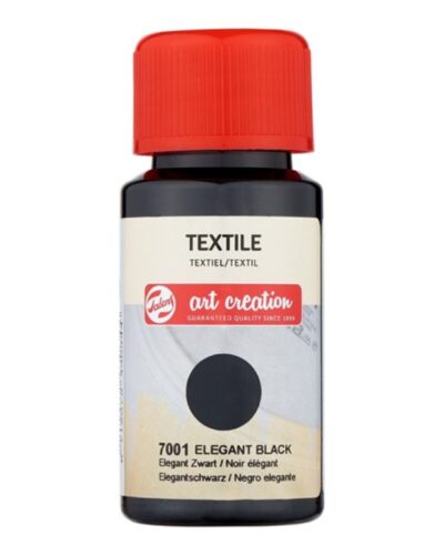 TALENS ART CREATION ΧΡΩΜΑΤΑ TEXTILE 50ml ELEGANT BLACK