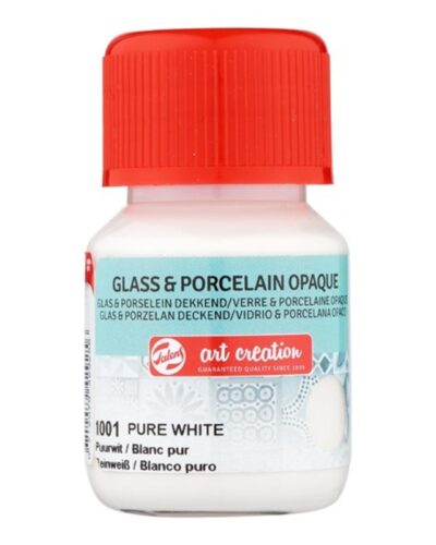 TALENS ART CREATION ΧΡΩΜΑΤΑ OPQ GLASS/PORCELAIN  30ml PURE WHITE
