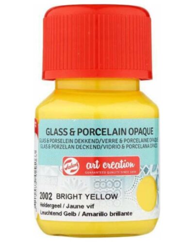 TALENS ART CREATION ΧΡΩΜΑΤΑ OPQ GLASS/PORCELAIN  30ml BRIGHT YELLOW