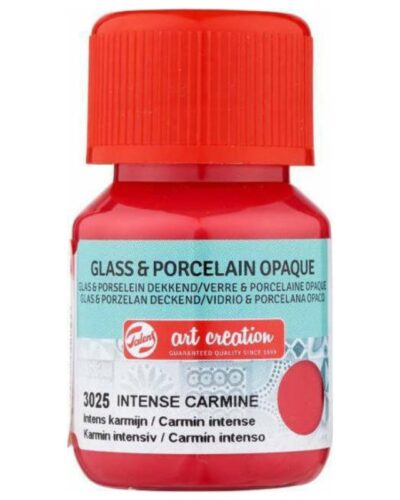 TALENS ART CREATION ΧΡΩΜΑΤΑ OPQ GLASS/PORCELAIN  30ml INT.CARMINE