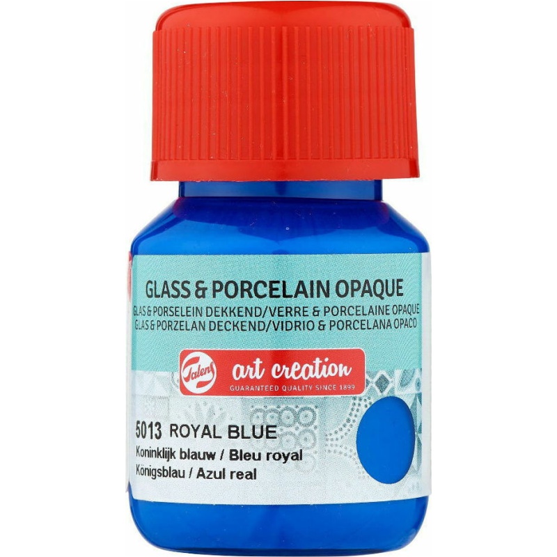 TALENS ART CREATION ΧΡΩΜΑΤΑ OPQ GLASS/PORCELAIN  30ml ROYAL BLUE