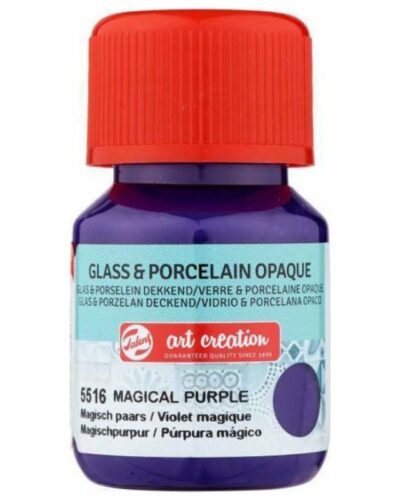 TALENS ART CREATION ΧΡΩΜΑΤΑ OPQ GLASS/PORCELAIN  30ml MAGIC.PURPLE