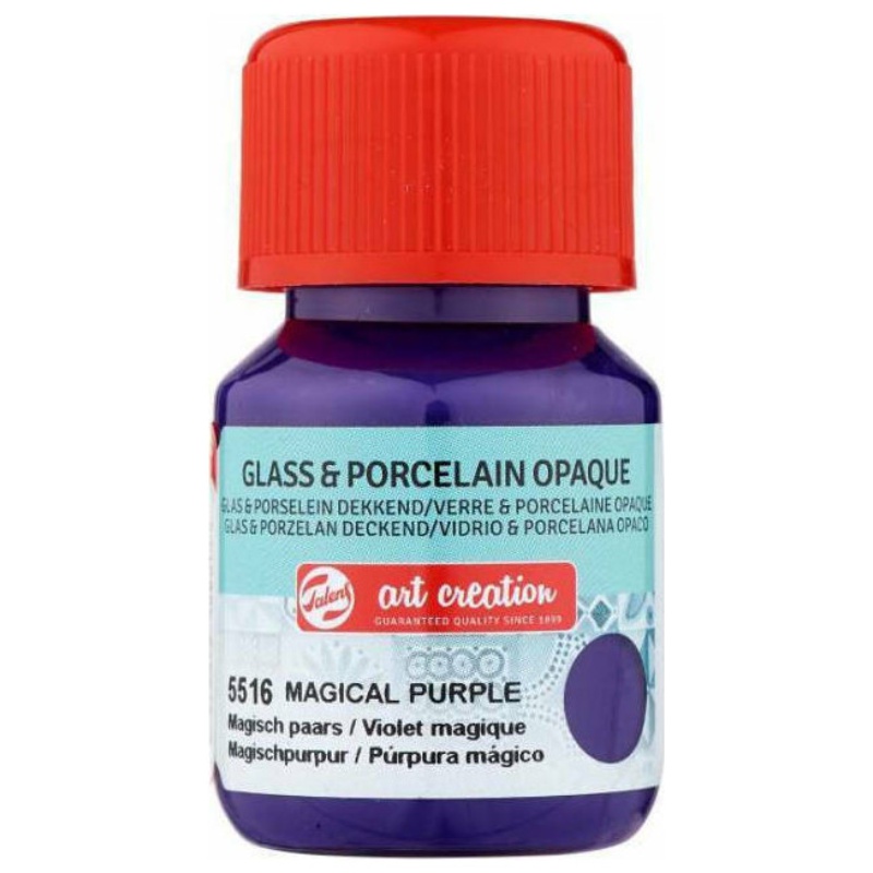 TALENS ART CREATION ΧΡΩΜΑΤΑ OPQ GLASS/PORCELAIN  30ml MAGIC.PURPLE