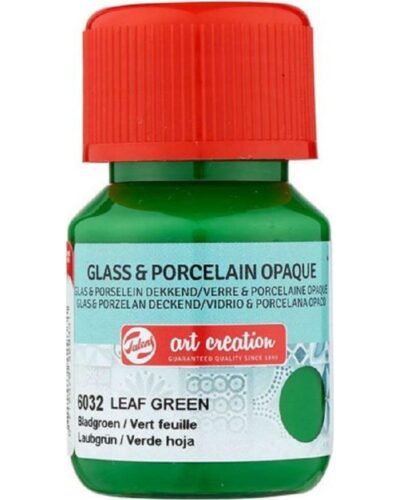 TALENS ART CREATION ΧΡΩΜΑΤΑ OPQ GLASS/PORCELAIN  30ml LEAF GREEN