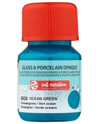 TALENS ART CREATION ΧΡΩΜΑΤΑ OPQ GLASS/PORCELAIN  30ml OCEAN GREEN