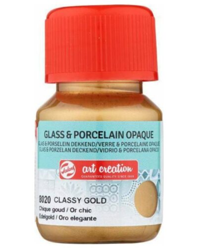 TALENS ART CREATION ΧΡΩΜΑΤΑ OPQ GLASS/PORCELAIN  30ml CLASSY GOLD