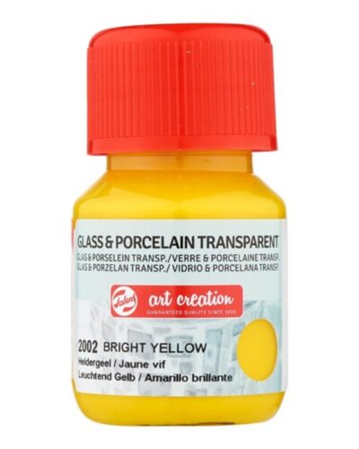 TALENS ART CREATION ΧΡΩΜΑΤΑ TR. GLASS/PORCELAIN  30ml BRIGHT YELLOW