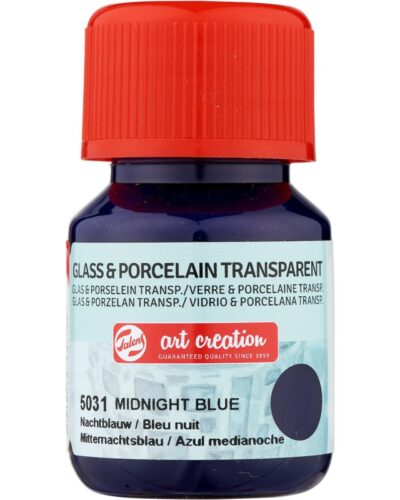 TALENS ART CREATION ΧΡΩΜΑΤΑ TR. GLASS/PORCELAIN  30ml MIDNIGHT BLUE