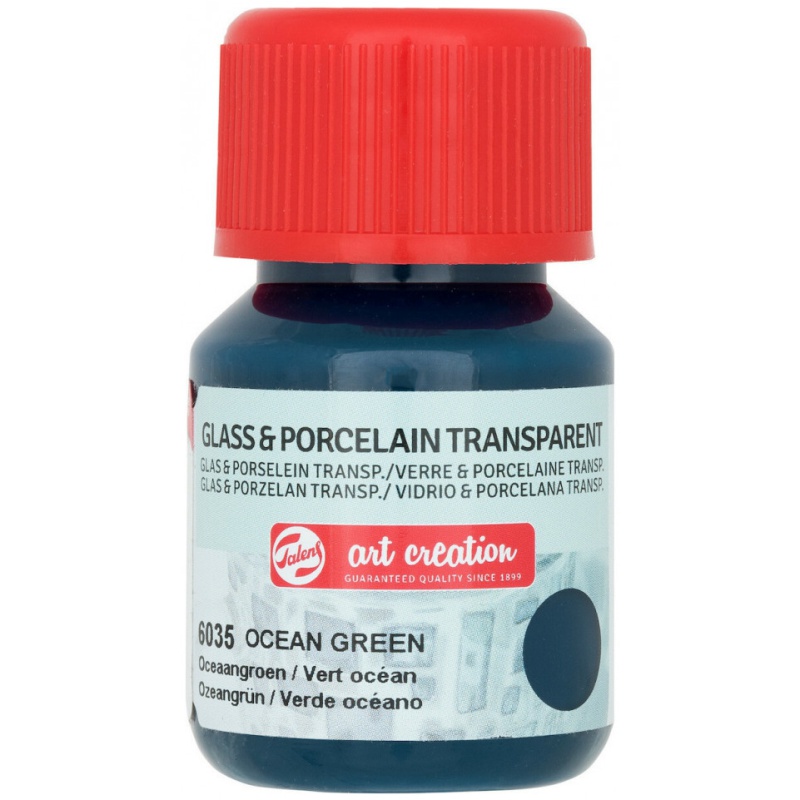 TALENS ART CREATION ΧΡΩΜΑΤΑ TR. GLASS/PORCELAIN  30ml OCEAN GREEN