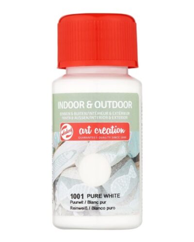 TALENS ART CREATION ΧΡΩΜΑΤΑ INDOOR/OUTDOOR  50ml PURE WHITE