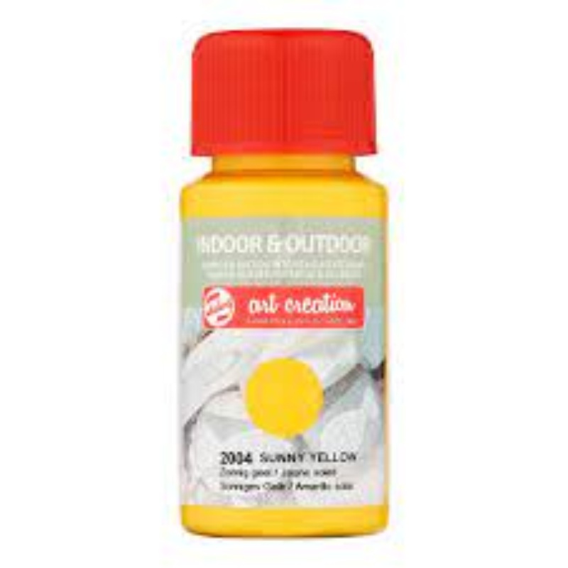 TALENS ART CREATION ΧΡΩΜΑΤΑ INDOOR/OUTDOOR  50ml SUNNY YELLOW