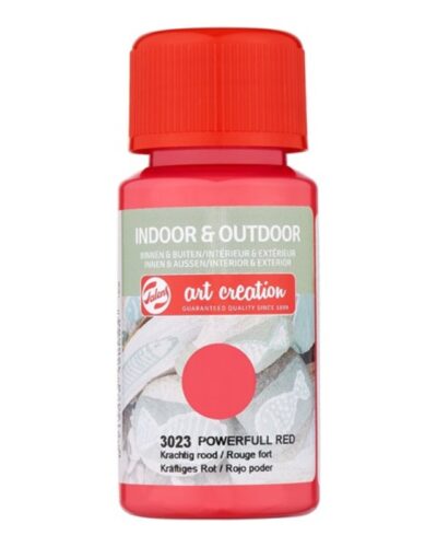 TALENS ART CREATION ΧΡΩΜΑΤΑ INDOOR/OUTDOOR  50ml POWERFUL RED