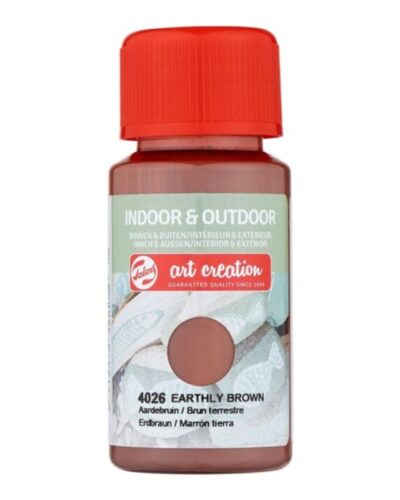 TALENS ART CREATION ΧΡΩΜΑΤΑ INDOOR/OUTDOOR  50ml EARTHLY BROWN
