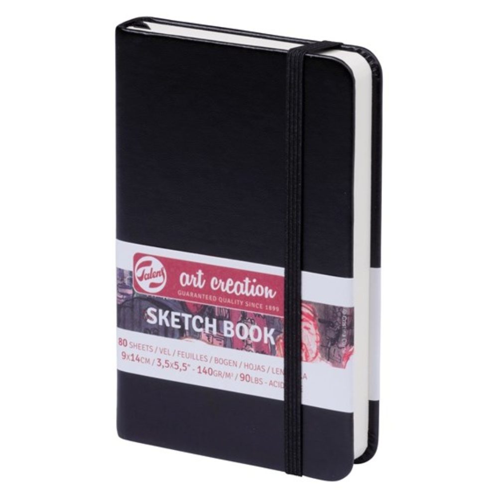 TALENS SKETCHBOOK ART CREATION 9×14 140gr ΜΑΥΡΟ