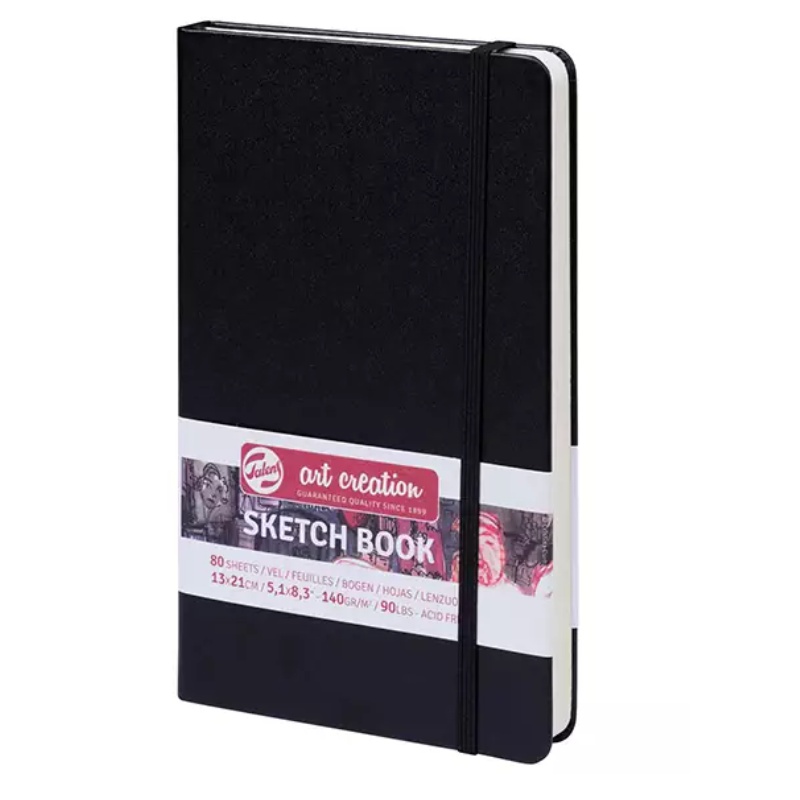 TALENS SKETCHBOOK ART CREATION 13×21 140gr ΜΑΥΡΟ