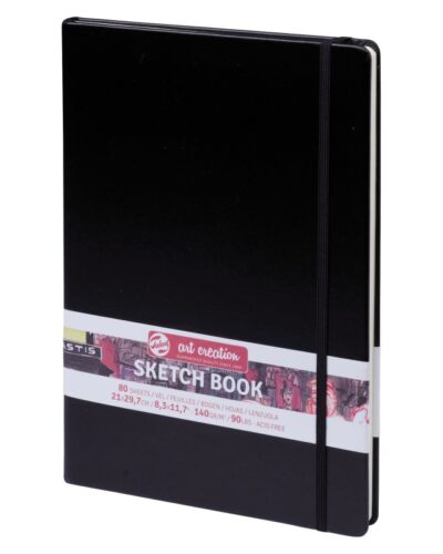 TALENS SKETCHBOOK ART CREATION 21x30 140gr ΜΑΥΡΟ