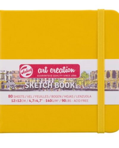 TALENS SKETCHBOOK ART CREATION 12x12 140gr ΚΙΤΡΙΝΟ