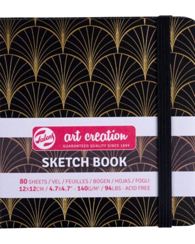 TALENS SKETCHBOOK ART CREATION 12x12 140gr ART DECO