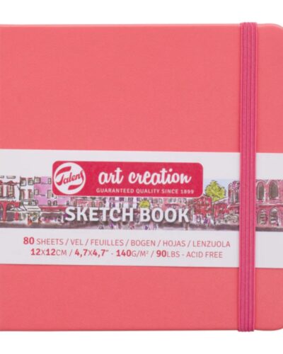 TALENS SKETCHBOOK ART CREATION 12x12 140gr ΚΟΡΑΛΙ