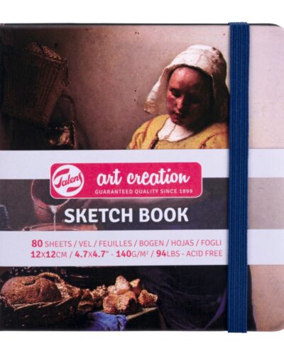 TALENS SKETCHBOOK ART CREATION 12x12 140gr THE MILKMAID