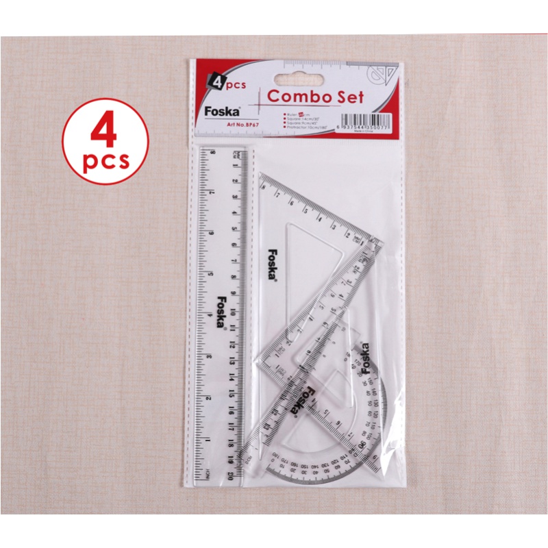 ΤΡΙΓΩΝΑ ΣΕΤ FOSKA 20cm BP-67