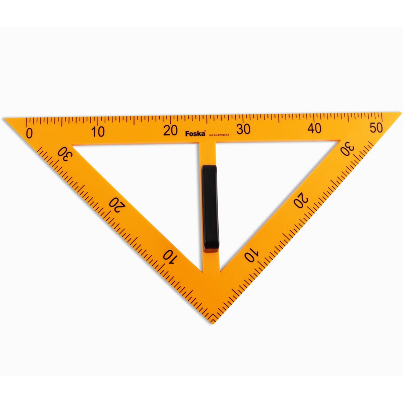 ΤΡΙΓΩΝΟ FOSKA ΠΙΝΑΚΟΣ ΠΛΑΣΤΙΚΟ 45° 50cm