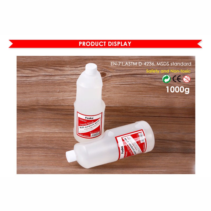 ΚΟΛΛΑ FOSKA ΔΙΑΦΑΝΗΣ ΜΠΟΥΚΑΛΙ 1000gr.