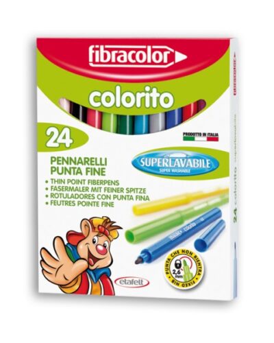 ΜΑΡΚΑΔΟΡΟΙ FIBRA COLORITO S.WASHABLE ΤΩΝ 24