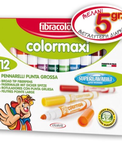 ΜΑΡΚΑΔΟΡΟΙ FIBRA COLORMAXI ΤΩΝ 12