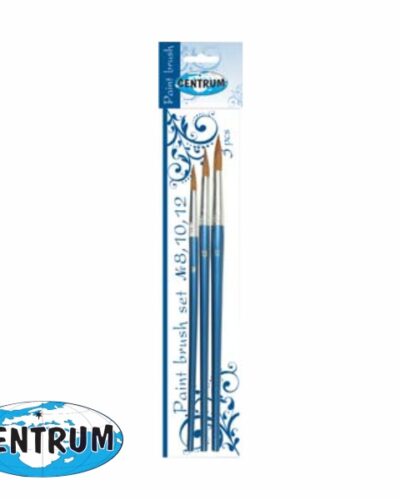 ΠΙΝΕΛΑ CENTRUM ΝΕΡΟΥ ΣΤΡΟΓΓΥΛΑ ΣΕΤ 3τεμ. (Νο 8,10,12)