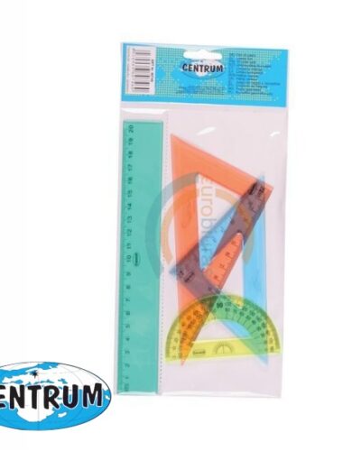 ΤΡΙΓΩΝΑ ΣΕΤ CENTRUM ΧΡΩΜΑΤΙΣΤΑ 20cm