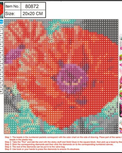 ΚΑΤΑΣΚΕΥΕΣ DIAMOND PAINTING 20x20 80872