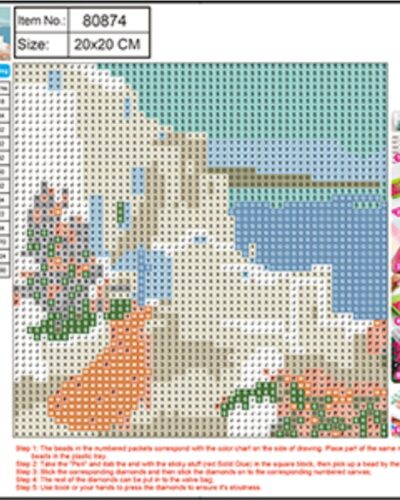 ΚΑΤΑΣΚΕΥΕΣ DIAMOND PAINTING 20x20 80874