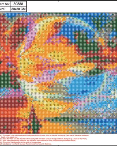 ΚΑΤΑΣΚΕΥΕΣ DIAMOND PAINTING 30x30 80888