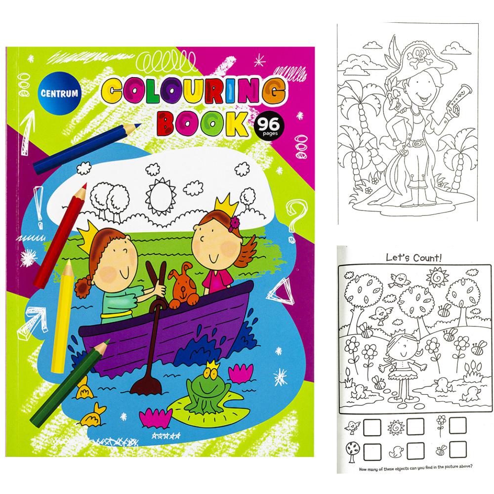 ΒΙΒΛΙΑ ΖΩΓΡΑΦΙΚΗΣ CENTRUM COLOURING BOOK 210×285 (96 σελ.)